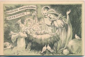 Karácsony - Látták szemeink a te üdvösségedet - képeslapfüzet 10 képeslappal / Christmas - postcard ...