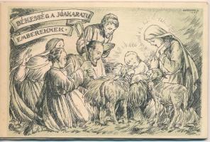 Karácsony - Látták szemeink a te üdvösségedet - képeslapfüzet 10 képeslappal / Christmas - postcard ...