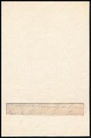 1915 Beregszász, szegény paraszt fotója kartonra kasírozva, 11x9 cm