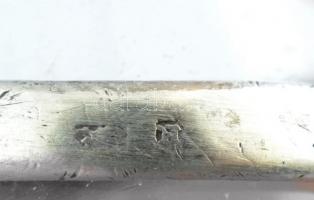 Ezüst(Ag) pecsétgyűrű, jelzett
méret: 64 nettó 12 g