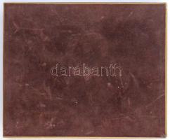 ~1990. "Magyar Külkereskedelmi Bank Zrt. - Szakszervezeti Bziottság" egyoldalas, öntött Br...