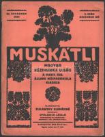 1933 Muskátli, magyar kézimunka újság III. évfolyam 3. szám, 24p