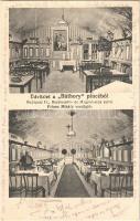 1913 Budapest V. Báthory pince, Kecskeméti és Magyar utca sarok, Friesz Mihály vendéglős, belső