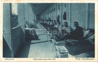 1927 Debrecen, Auguszta szanatóriuma, férfi fekvőfolyosó (EB)