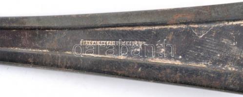 Fém merőkanál, jelzett, 29 cm