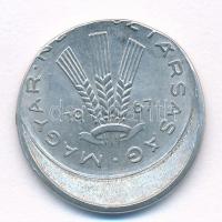 1967. 20f Al technológiai hibás veret (félrecsúszott veret) T:1-