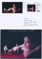 6 db MODERN motívum képeslap: sakk emlékbélyegzésekkel /  6 modern Chess motive postcards with speci...