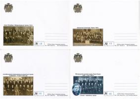 6 db MODERN motívum képeslap: orosz sakk versenyek /  6 modern Chess motive postcards: Russian chess...