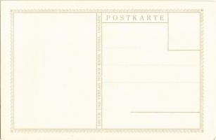 Krampusz. Nyomtatta és kiadja Knerr Izidor, Gyoma / Hungarian art postcard with Krampus s: Kozma (vá...