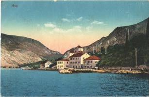 1917 Muo, Mulla; Bay of Kotor + "K.u.K. Kommando des Turmfort Gorazda" (EK)