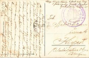 1915 Prcanj, Perzagno nelle Bocche di Cattaro / Bay of Kotor +  "K.u.K. Festungsartillerieregim...