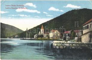 1916 Donja Lastva, Boko Kotarska / Bocche di Cattaro / Bay of Kotor + K.u.K. Commando des Thurfort Gorazda (EK)