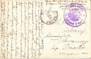 1916 Donja Lastva, Boko Kotarska / Bocche di Cattaro / Bay of Kotor + "K.u.K. Commando des Thur...