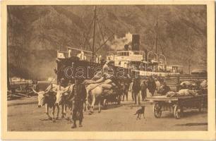 1916 Kriegsleben im Hafen von Cattaro / WWI K.u.K. military, life at the port of Kotor, SS Sarajevo
