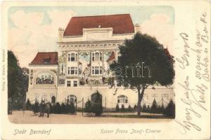 1902 Berndorf, Kaiser Franz Josef Theater / theatre