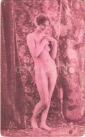 Erotic nude lady. Leo Paris 140. (pinholes) (non PC)