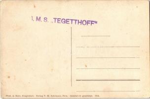 SMS Tegetthoff az Osztrák-Magyar Haditengerészet Tegetthoff-osztályú csatahajója / K.u.K. Kriegsmari...