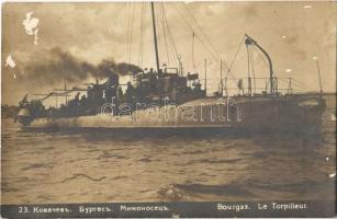 1918 Bourgas, Le Torpilleur / Burgas, torpedo boat (surface damage)