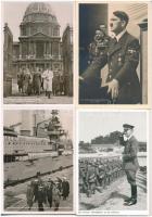 11 db RÉGI képeslap: Hitler, náci propaganda / 11 pre-1950 postcards: Hitler, Nazi propaganda, NSDP