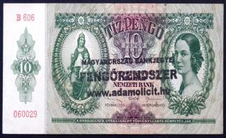 1930-1993. 21db magyar bankjegy, pengők és forintok, mindegyik "adamolicit" felülbélyegzés...