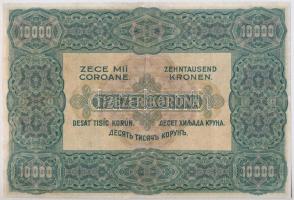 1920. 10.000K "Orell Füssli Zürich" piros sorozat- és sorszámmal T:III- restaurált 
Adamo...