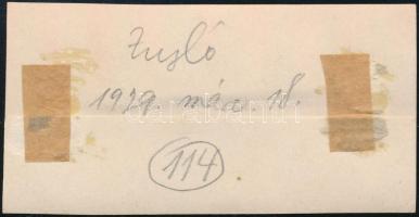 1929. március 18. Kinszki Imre (1901-1945) budapesti fotóművész hagyatékából jelzés nélküli, de a sz...