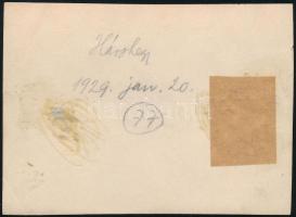 1929. január 20. Kinszki Imre (1901-1945) budapesti fotóművész hagyatékából jelzés nélküli, de a sze...