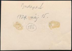 1929. május 15. Kinszki Imre (1901-1945) budapesti fotóművész hagyatékából jelzés nélküli, de a szer...