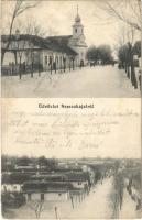 1913 Nemeskajal, Kajal; Római katolikus templom, Fő utca / Catholic church, main street (EK)