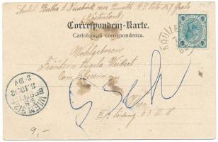 1902 Grado, Stabilimento Bagni, Bade-Anstalt, Un saluto da Grado Gruss / coast