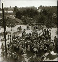1956 Privát felvételek (nem a forr. eseményekről!), 43 db vintage NEGATÍV, a tároló tasakokon felira...