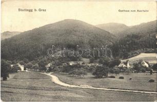 1924 Stattegg, (Graz), Gasthaus zum Auerhahn / general view, So. Stpl