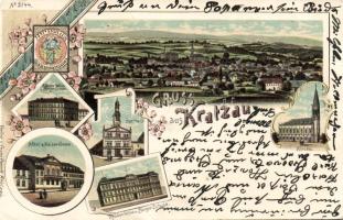 Kratzau with hotel Litho