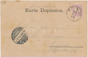 1899 Brinje, Uciona, Kotarska oblast, Braca Prpic, Frankopanska Gradina Brinje / Iskola, Kerületi hi...