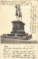 1908 Wien, Vienna, Radetzky - Denkmal / monument (EK)