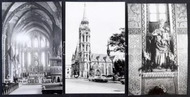 Kb 120 db magyar városképes lap az 50-es 60-as évekből