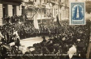 Buenos Aires Greeting of Isabel of Spain Photo