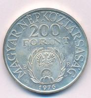 1976. 200Ft Ag "II. Rákóczi Ferenc" T:BU kis patina Adamo EM48