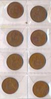 Nagy-Britannia 1902-1967. 1p Br (46x) berakóban T:1--3
Great Britain 1902-1967. 1 Penny Br (46x) in...