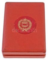 1951. "Közbiztonsági Érem" ezüst fokozata a karhatalom tagjai részére, ezüstözött Br kitün...