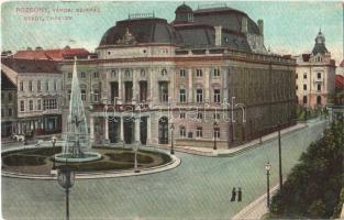 Pozsony, Pressburg, Bratislava; városi színház / theatre