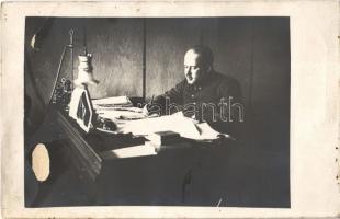 7 db régi osztrák-magyar és német katonai fotó, közte 1 második világháborús német haditengerészeti ...