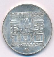 Ausztria 1976. 100Sch Ag "Téli Olimpia Innsbruck" T:1- kis ph. patina
Austria 1976. 100 S...