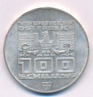 Ausztria 1976. 100Sch Ag "Téli Olimpia Innsbruck" T:1- kis ph. kis patina
Austria 1976. 1...