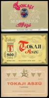 11 db Tokaji Aszú boros címke