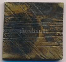 DN "Ipari és Kereskedelmi Bank Részvénytársaság - Pesterzsébet" szárazpecsét egyik fele (4...