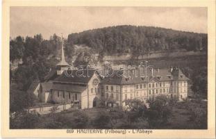 Hauterive (Fribourg), LAbbaye / abbey. Paul Savigny & Cie.