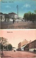 1913 Nagykanizsa, Eötvös tér. Hirschler Tőzsde kiadása (Rb)