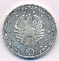 Németország 2002F 10E Ag "Euro bevezetése" T:1- Germany 2002F 10 Euro Ag "Introductio...