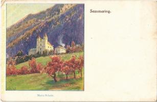 Semmering, Maria Schutz. A-XXXIX/9. Wiener Künstler Postkarte Philipp & Kramer s: H. Wilt (EB)